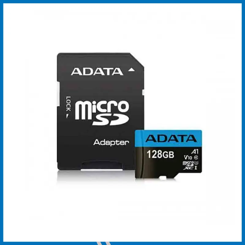 Adata 128GB Micro SD Class -10 (SDXC -UHX -I) Memory Card With Adapter