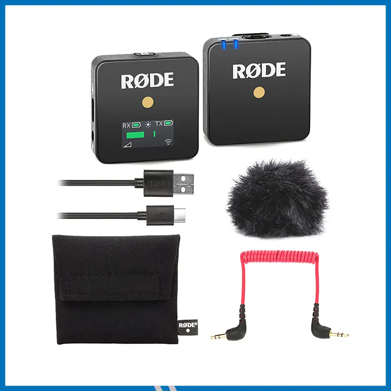 Rode Wireless Go - Compact Wireless Microphone System, Transmitter And Receiver