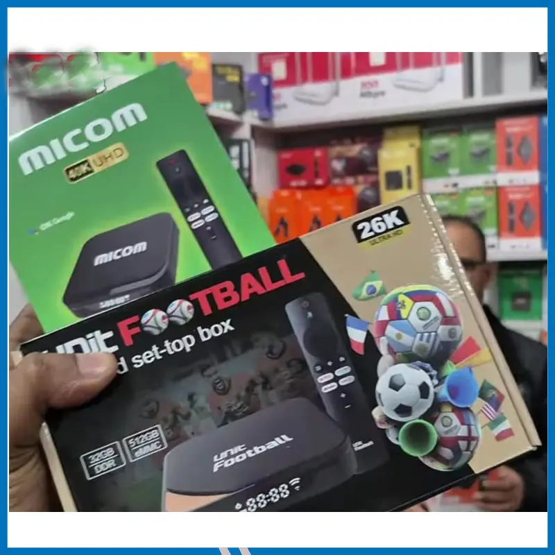 high quality Unit FootBall 26k 32GB Ram /512GB Rom  Voice Remote