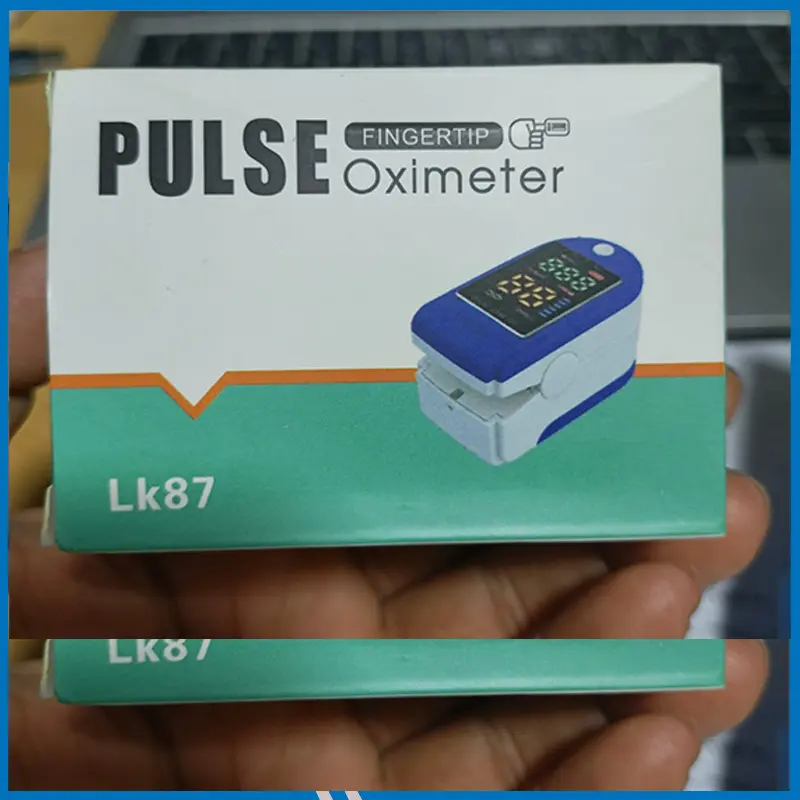 Finger Pulse Oximeter Blood Oxygen Saturation SpO2 Heart Rate O2 Monitor CE - LED