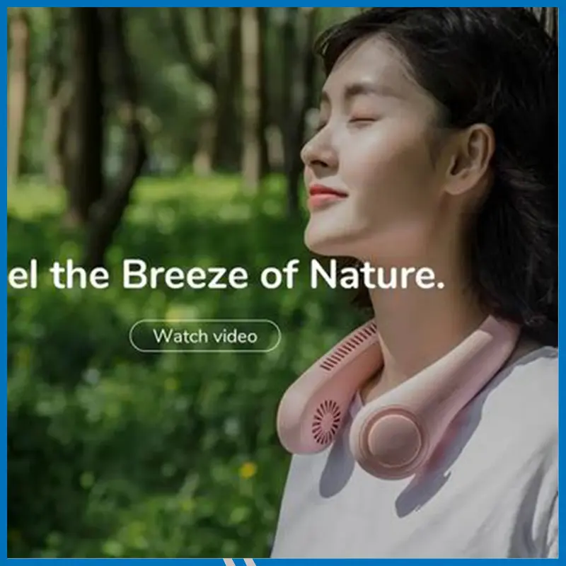 Neck Fan Small Fan Wearable Neck Fan C Neck Fan Small Fan Wearable Neck Fan