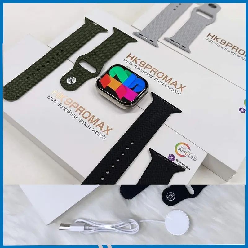 HK9 Pro Max Bluetooth Calling Smart Watch