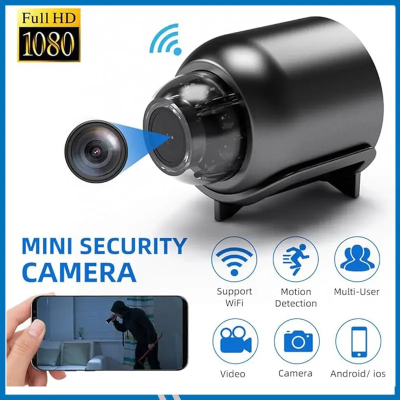1080P HD Wireless Ip Camera Mini Surveillance Security Camcorder Night Vision Motion Detect Camera Wifi Baby Micra Camera