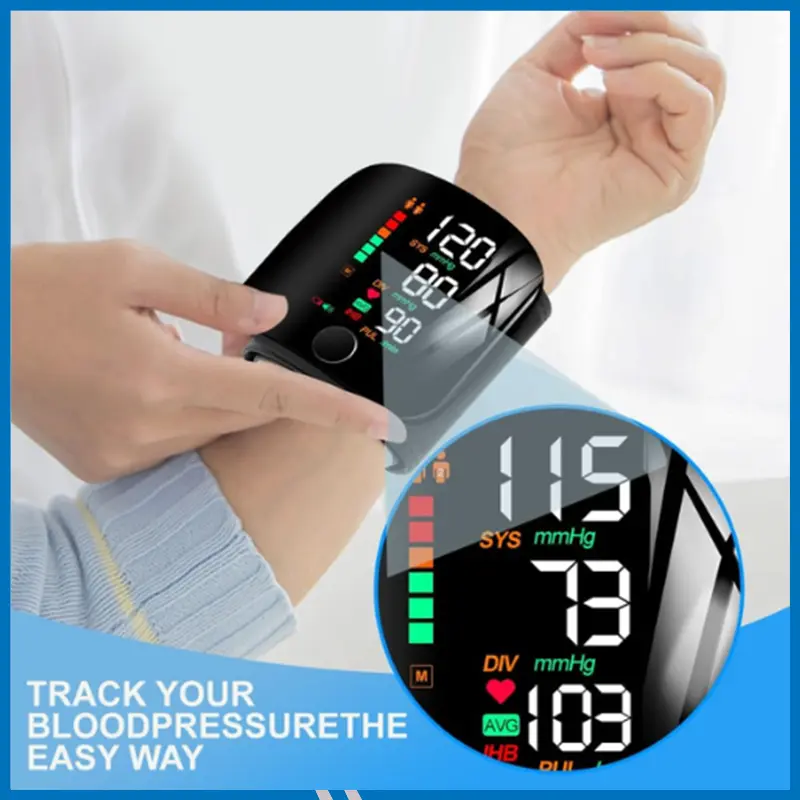 Automatic Rechargeable Digital Touch Screen Wrist type Blood-Pressure Machine