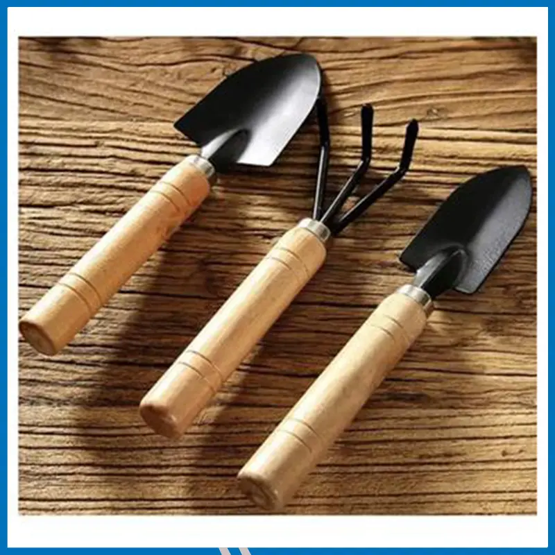 3 Pcs Succulent Tools Small Garden Tool Mini Household Gardening Plant Hand Tool Set Loosening Flower Potted Soil Transplanting Tools Shovel