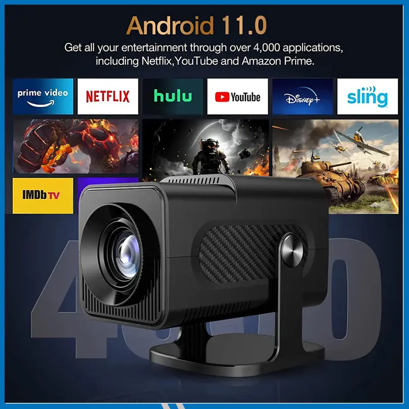 HY320 4K Smart Android Projector