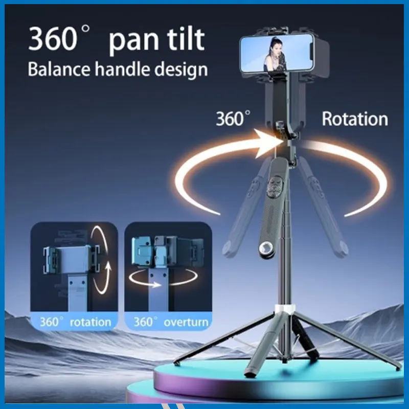 Q515 Auto Ai Face Tracking Mobile Tripod 360 Rotation Tracking