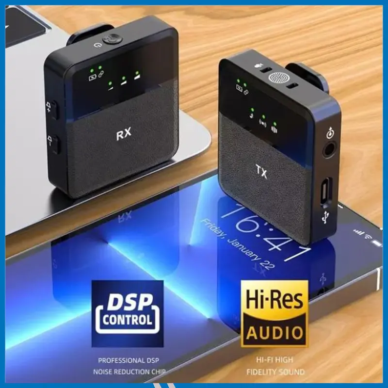 SX9 Mini Wireless Microphone For Type C & 3.5 Interface