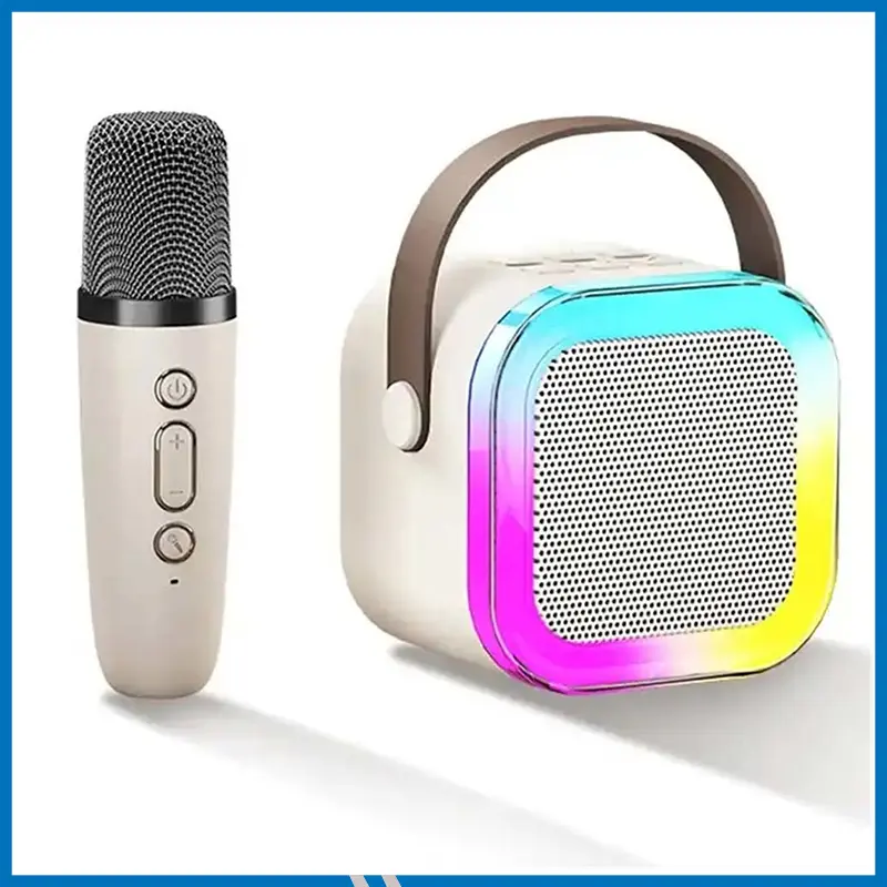 K12 Portable Karaoke Bluetooth Speaker With Microphone