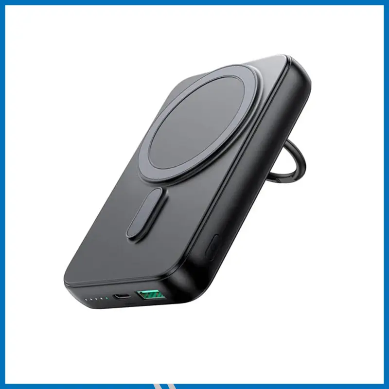 JOYROOM JR-W050 20W Magnetic Wireless Power Bank with Ring Holder 10000mAh