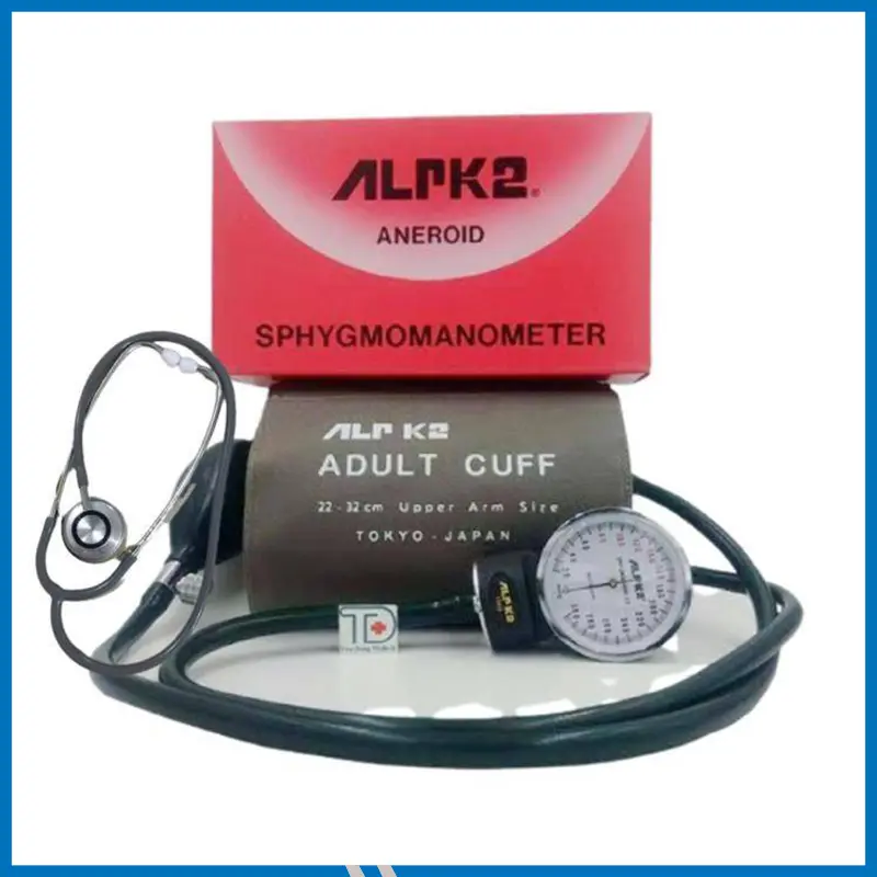 Alpk2 BP MACHINE BP MACHINE Blood pressure Monitoring Machine WITH STETHOSCOPE FULL SET