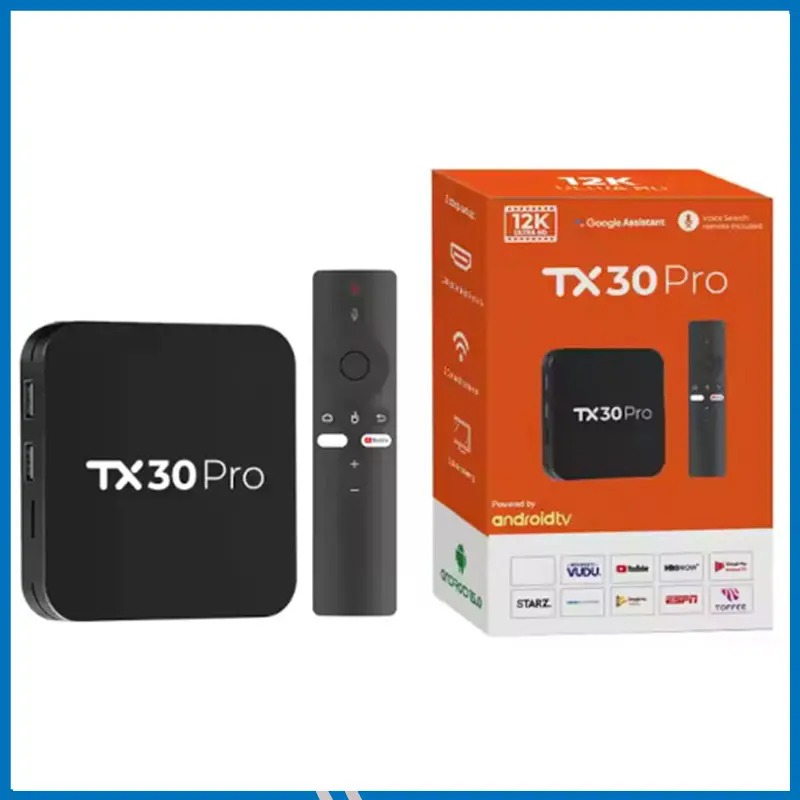 TX30 Pro 12K Ultra HD Android TV Box