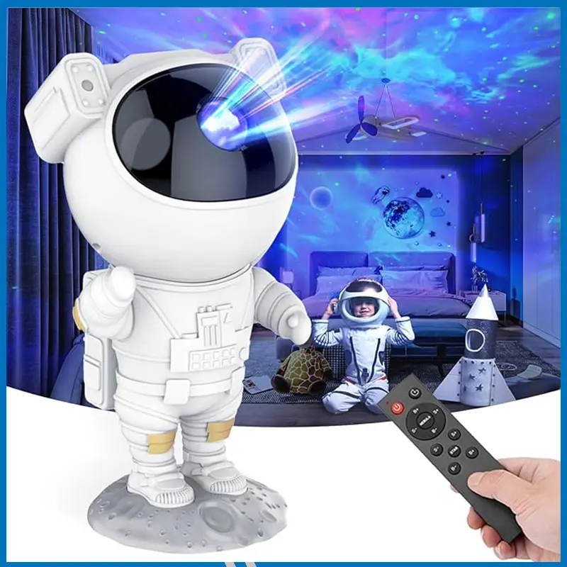 Astronaut Galaxy Projector – Star Projector, Remote Control Night Light