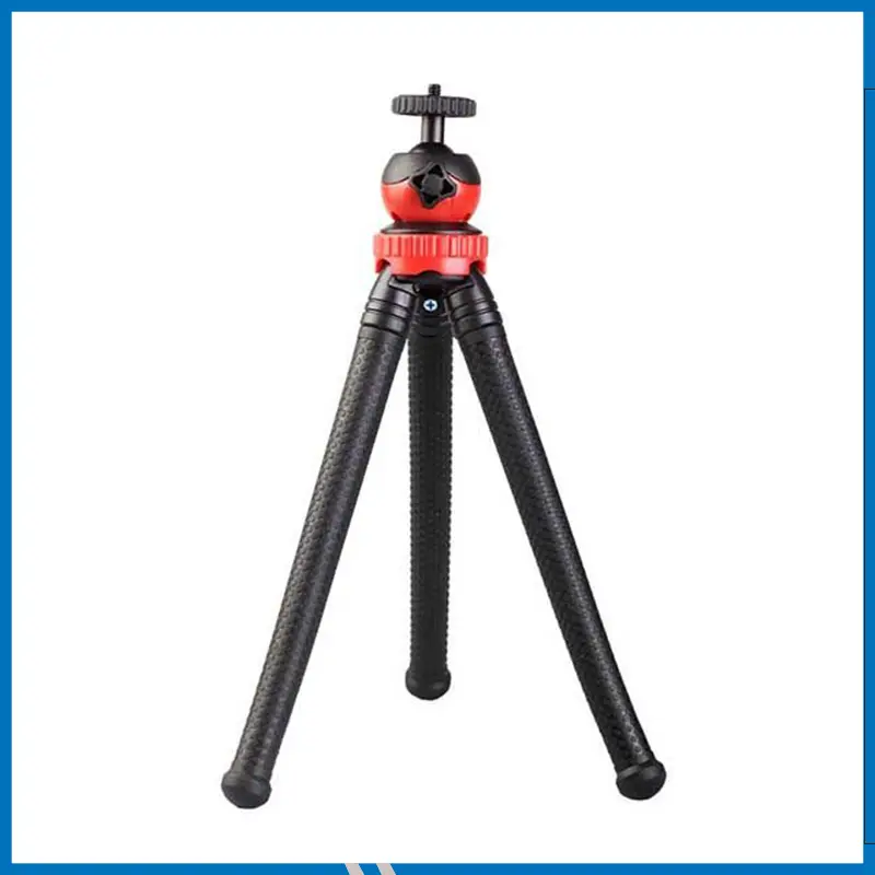 Octopus Tripod With Ball Head - Best For DSLR Or Smartphone Vlogging & Table Stand