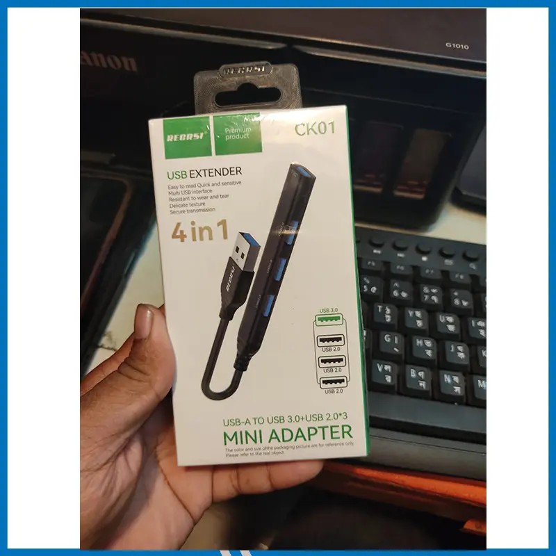 Recrsi High Speed Usb hub 4 in 1