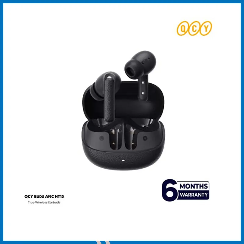 QCY Buds ANC HT15 45dB Adaptive ANC Wireless Earbuds