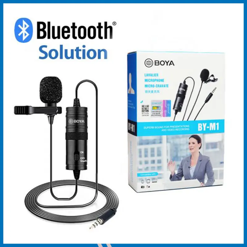 BOYA M1 Bluetooth Solution Combo Kit||Lavalier Microphone