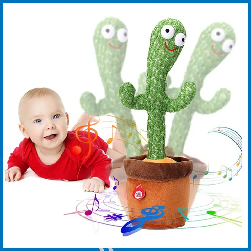 Dancing&Singing Cactus Toy for Kids