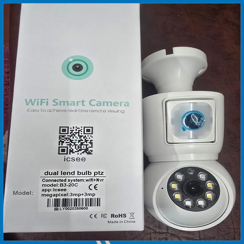 NVR Supported Wi-Fi Bulb Camera