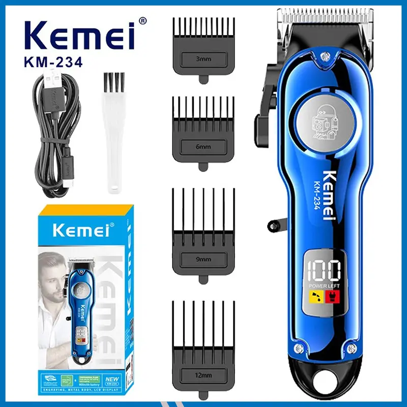 KM-234 Kemei Professional Electric Hair Clipper And Shaver - HB030