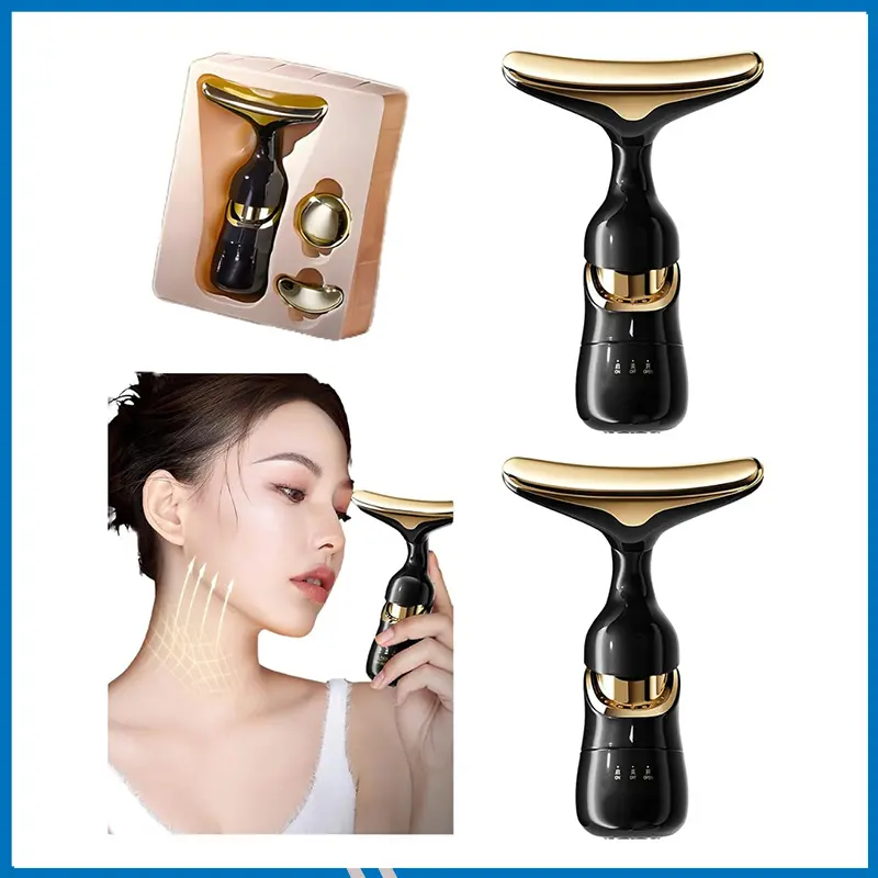 3-In-1 Face Massager Neck Facial Eye Massage