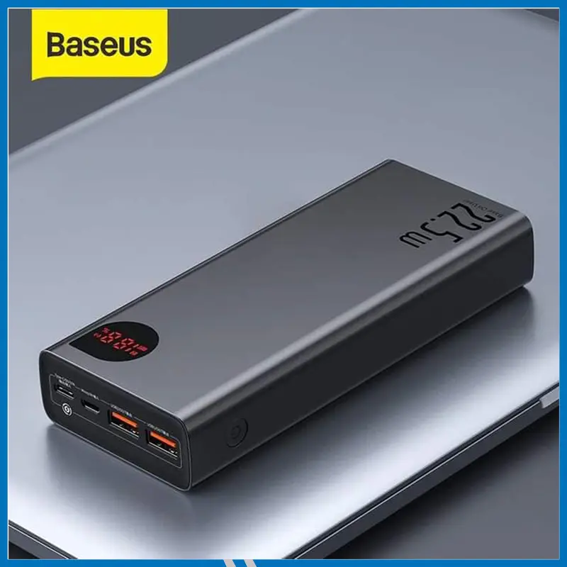 Baseus 22.5w 20000Mah Quick Charge Power Bank With Digital Display
