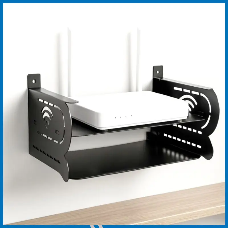 Wifi Router Stand (100% Metal) 2 layer Router Stand