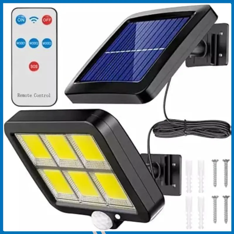 120 led indoor & outdoor sensor&solar light