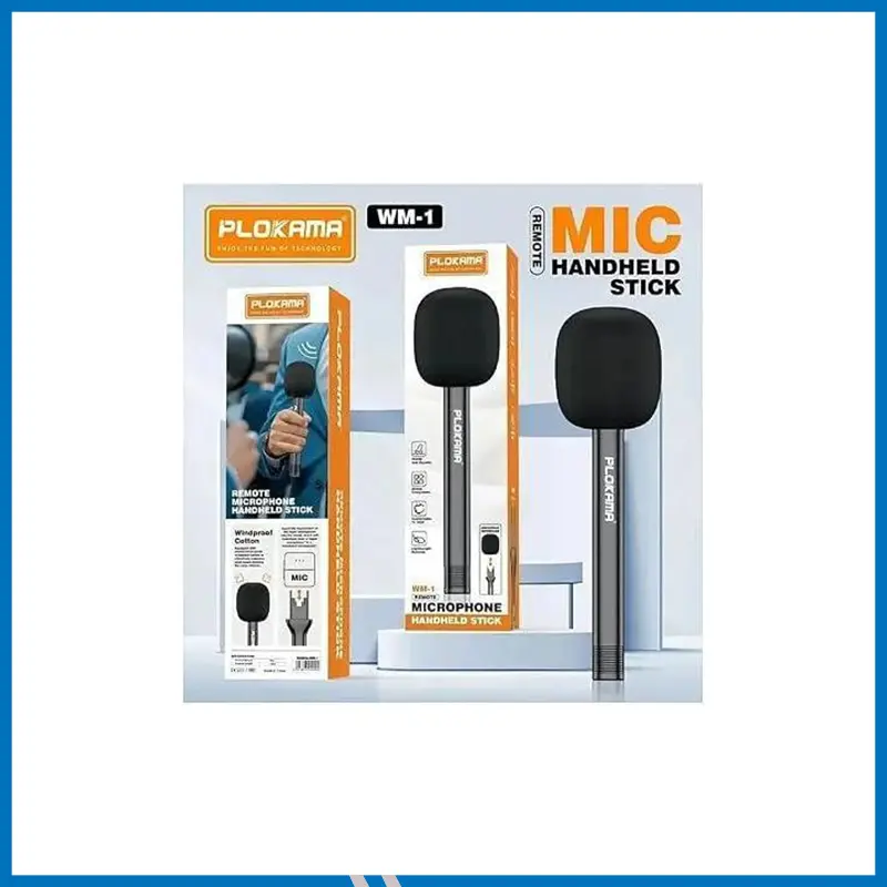 Plokama WM-1 Handheld Wireless Microphone Stick (Mic Not Included)